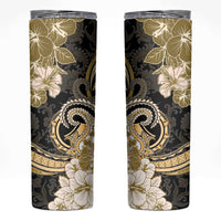 Polynesia Paisley Skinny Tumbler Mix Gold Polynesian Pattern