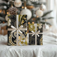 Polynesia Paisley Wrapping Paper Mix Gold Polynesian Pattern LT05 - Polynesian Pride