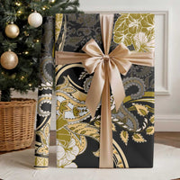 Polynesia Paisley Wrapping Paper Mix Gold Polynesian Pattern LT05 - Polynesian Pride