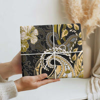 Polynesia Paisley Wrapping Paper Mix Gold Polynesian Pattern LT05 - Polynesian Pride