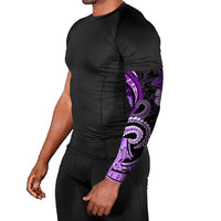 Polynesia Paisley Arm Sleeves Mix Purple Polynesian Pattern LT05 - Polynesian Pride