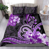 Polynesia Paisley Bedding Set Mix Purple Polynesian Pattern