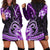 Polynesia Paisley Hoodie Dress Mix Purple Polynesian Pattern LT05 - Polynesian Pride