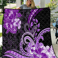 Polynesia Paisley Quilt Mix Purple Polynesian Pattern LT05 Purple - Polynesian Pride