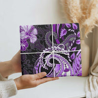 Polynesia Paisley Wrapping Paper Mix Purple Polynesian Pattern LT05 - Polynesian Pride