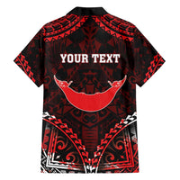 Personalised Easter Island Family Matching Tank Maxi Dress and Hawaiian Shirt Polynesian Pattern Emblem