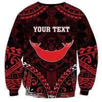 Personalised Easter Island Sweatshirt Polynesian Pattern Emblem