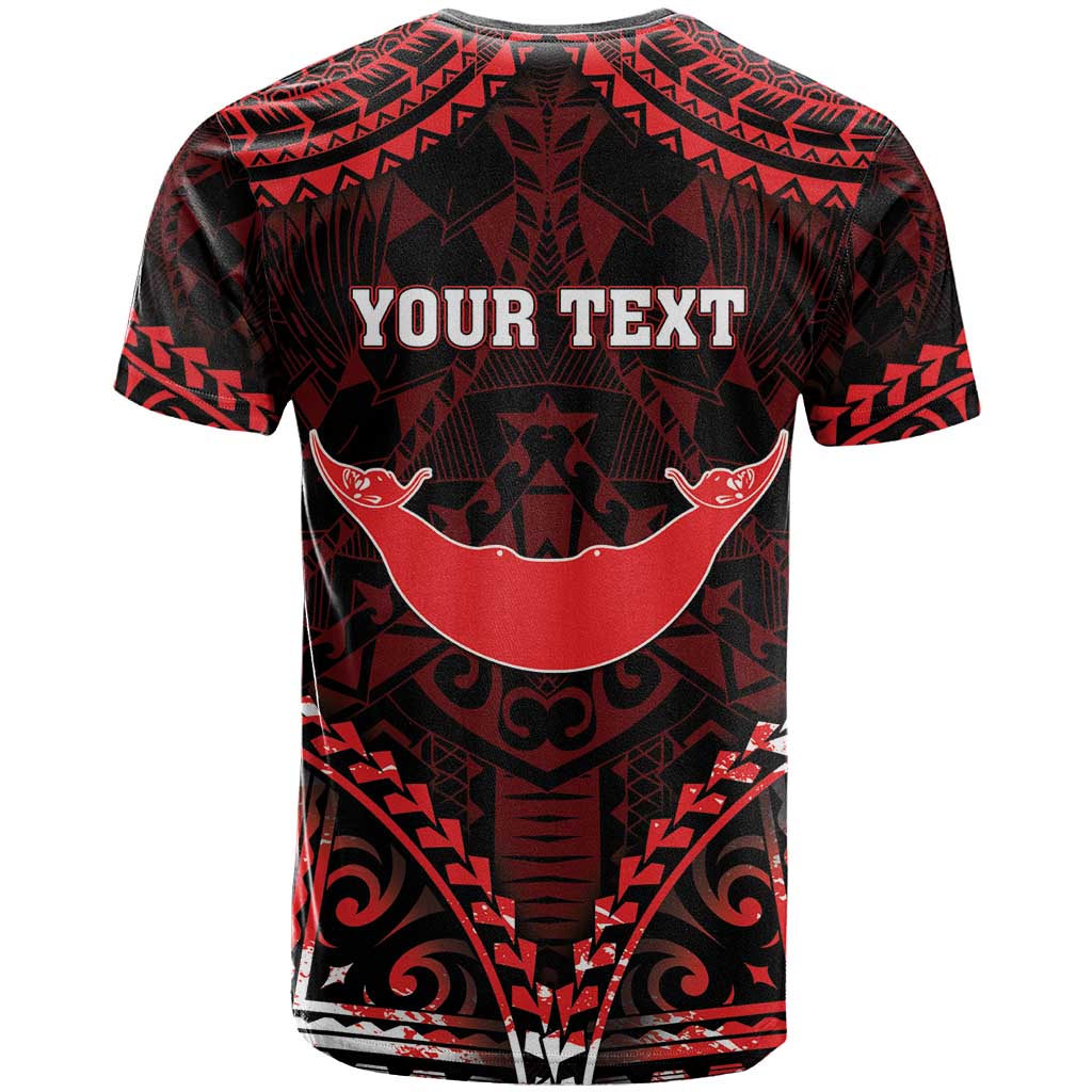 Personalised Easter Island T Shirt Polynesian Pattern Emblem LT05 - Polynesian Pride