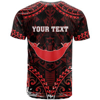 Personalised Easter Island T Shirt Polynesian Pattern Emblem LT05 - Polynesian Pride