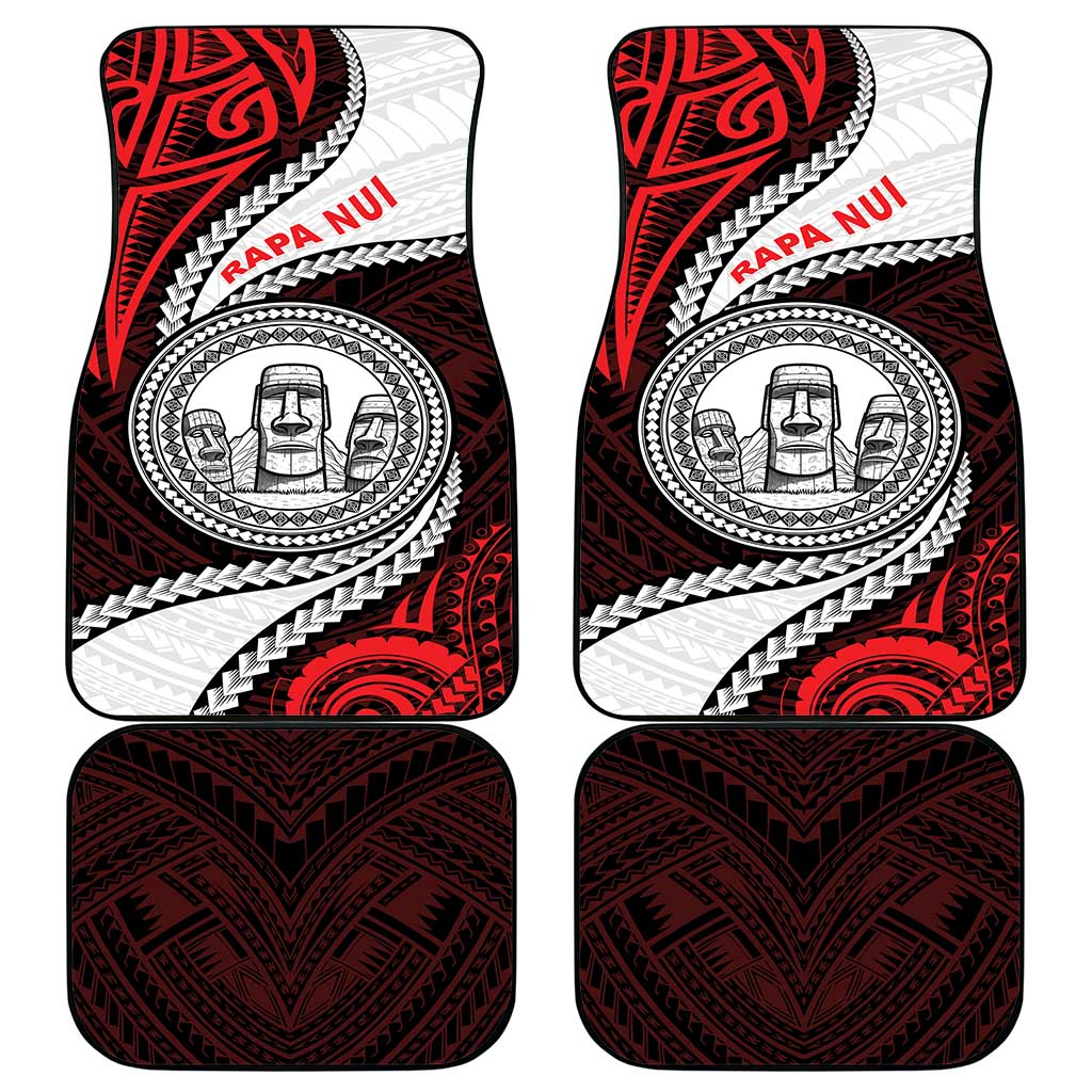 Easter Island Car Mats Moai Statues Polynesian Style