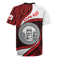 Easter Island Rugby Jersey Moai Statues Polynesian Style LT05 - Polynesian Pride