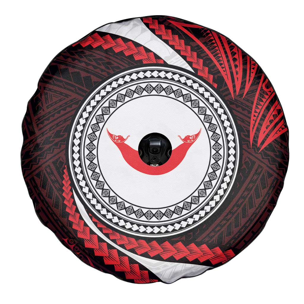 Easter Island Spare Tire Cover Moai Statues Polynesian Style