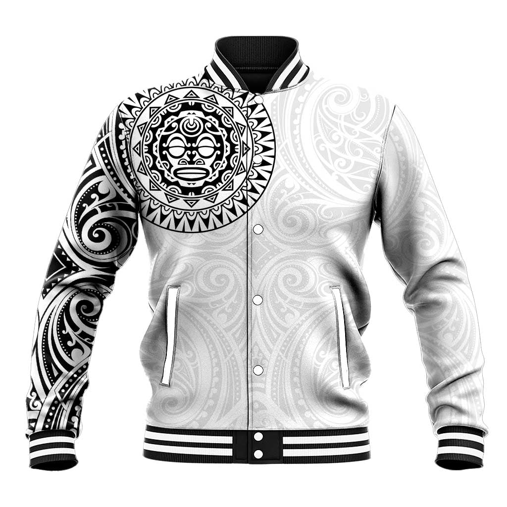 New Zealand Aotearoa Baseball Jacket Maori Te Mata O Rongokako