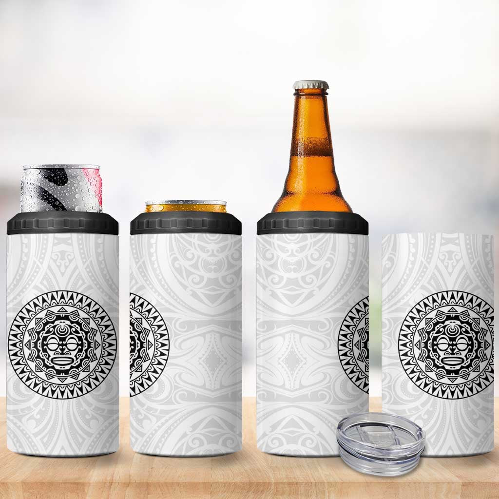 New Zealand Aotearoa 4 in 1 Can Cooler Tumbler Maori Te Mata O Rongokako