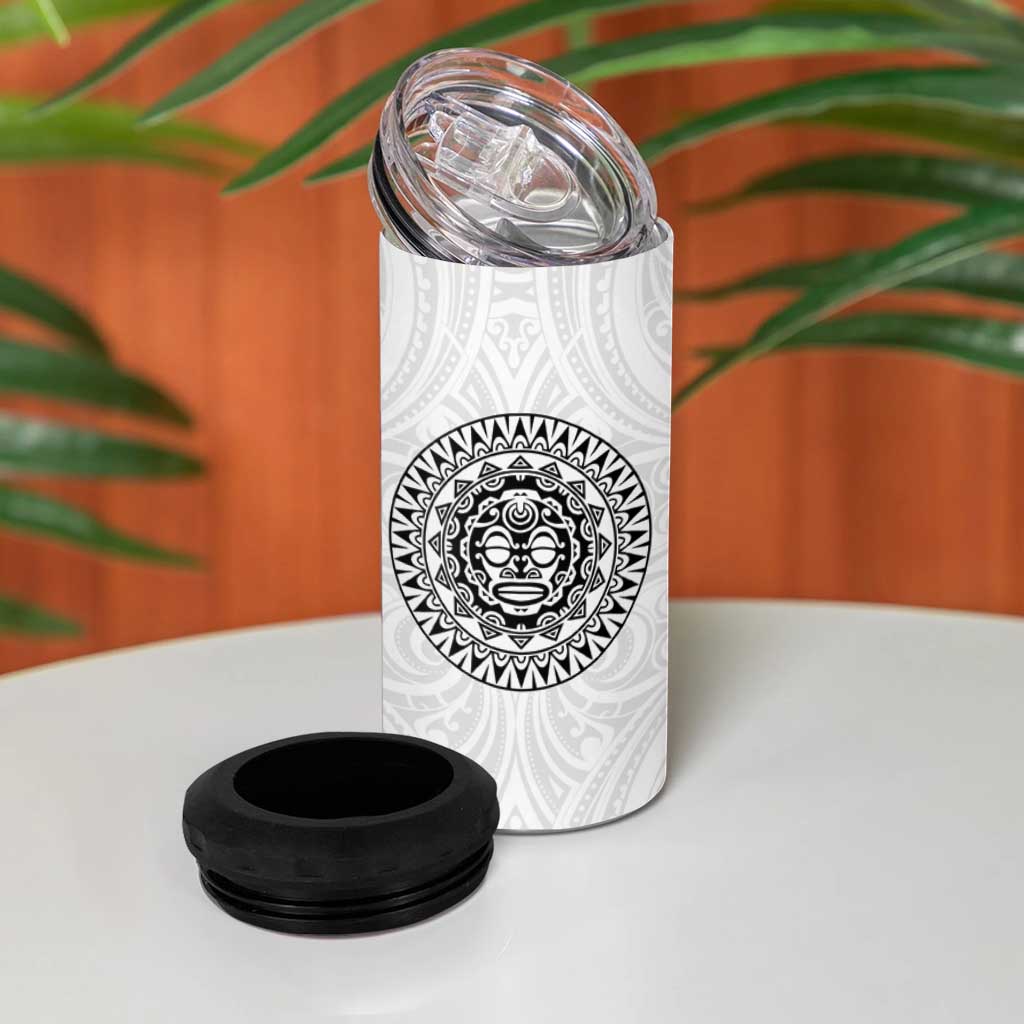 New Zealand Aotearoa 4 in 1 Can Cooler Tumbler Maori Te Mata O Rongokako