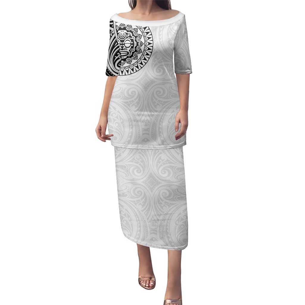 New Zealand Aotearoa Family Matching Puletasi and Hawaiian Shirt Maori Te Mata O Rongokako