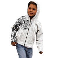 New Zealand Aotearoa Kid Hoodie Maori Te Mata O Rongokako