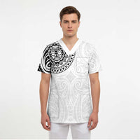 New Zealand Aotearoa Scrub Top Maori Te Mata O Rongokako - Polynesian Pride