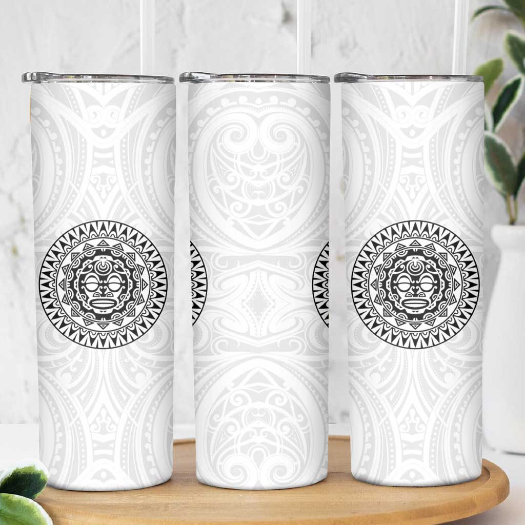 New Zealand Aotearoa Skinny Tumbler Maori Te Mata O Rongokako LT05 - Polynesian Pride