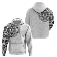 New Zealand Aotearoa Zip Hoodie Maori Te Mata O Rongokako