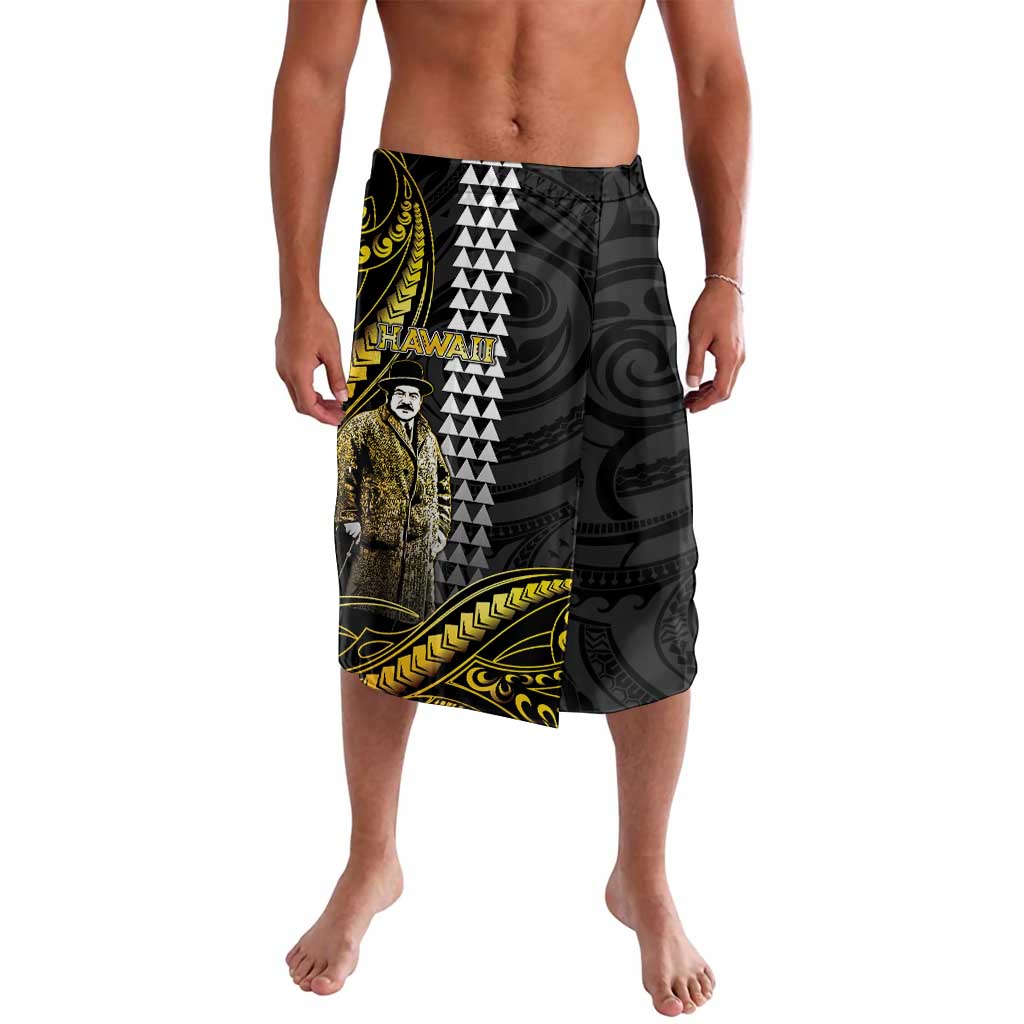 Hawaii Kuhio The Citizen Prince Lavalava Gold Polynesian Tribal Tattoo LT05 Gold - Polynesian Pride