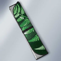 New Zealand Matariki Auto Sun Shade Maori Koru With Humpback Whale Green