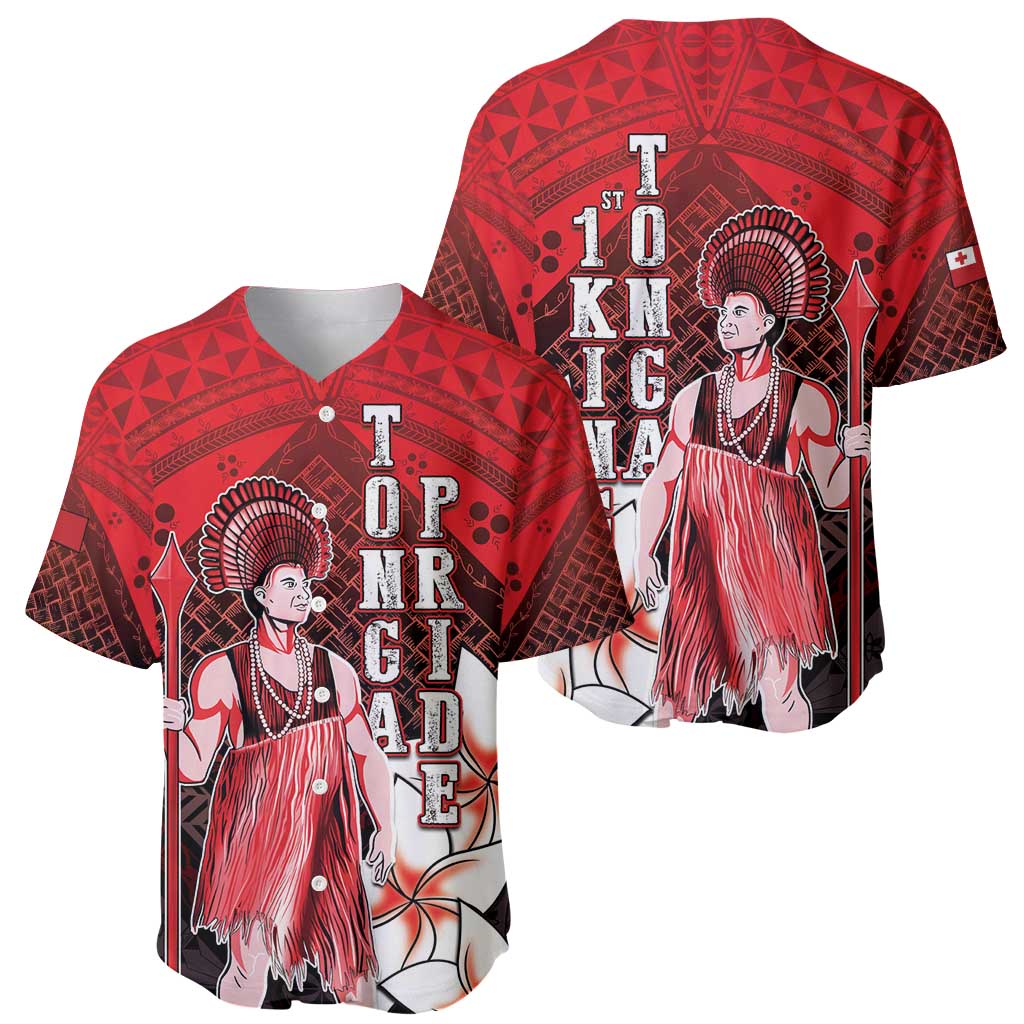 The First King Of Tonga Baseball Jersey Tongan Pride