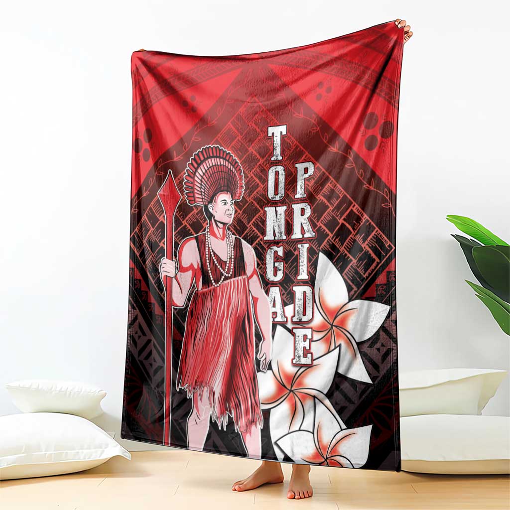 The First King Of Tonga Blanket Tongan Pride