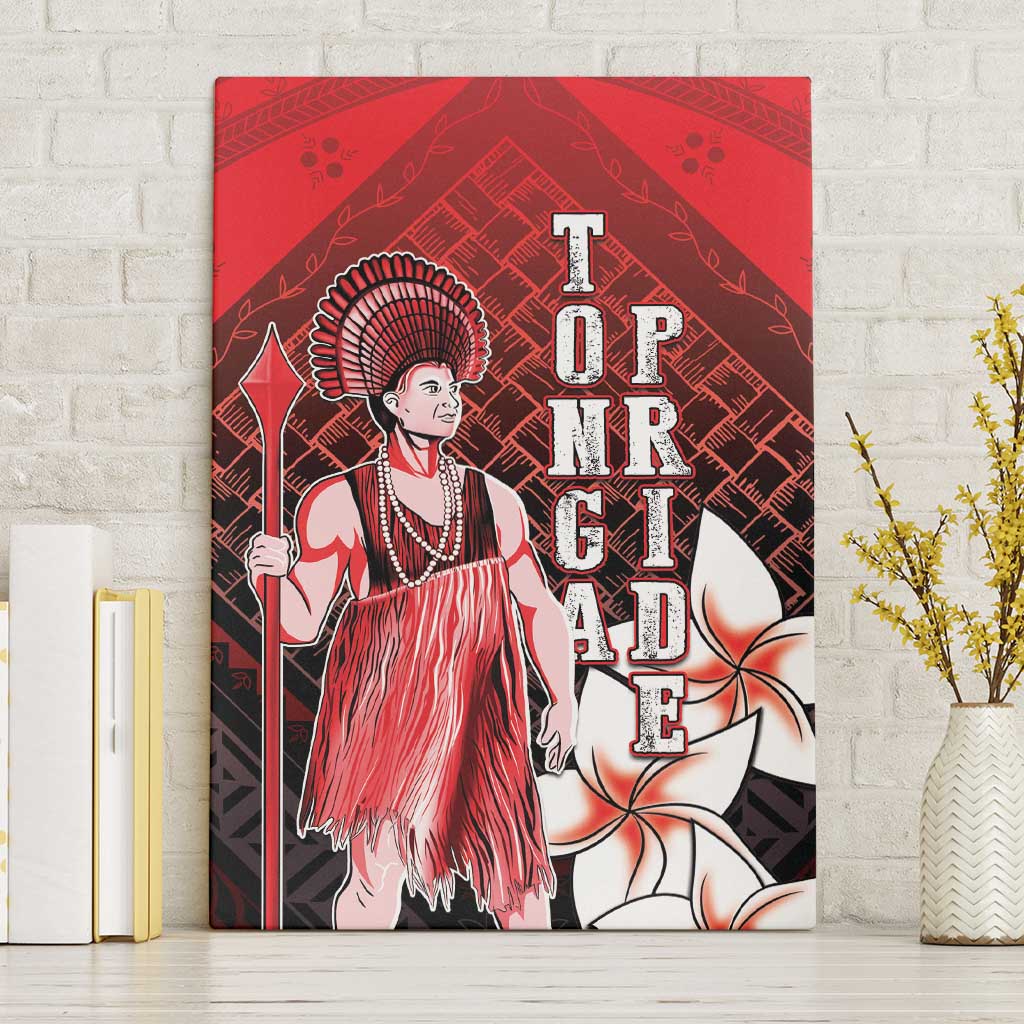 The First King Of Tonga Canvas Wall Art Tongan Pride