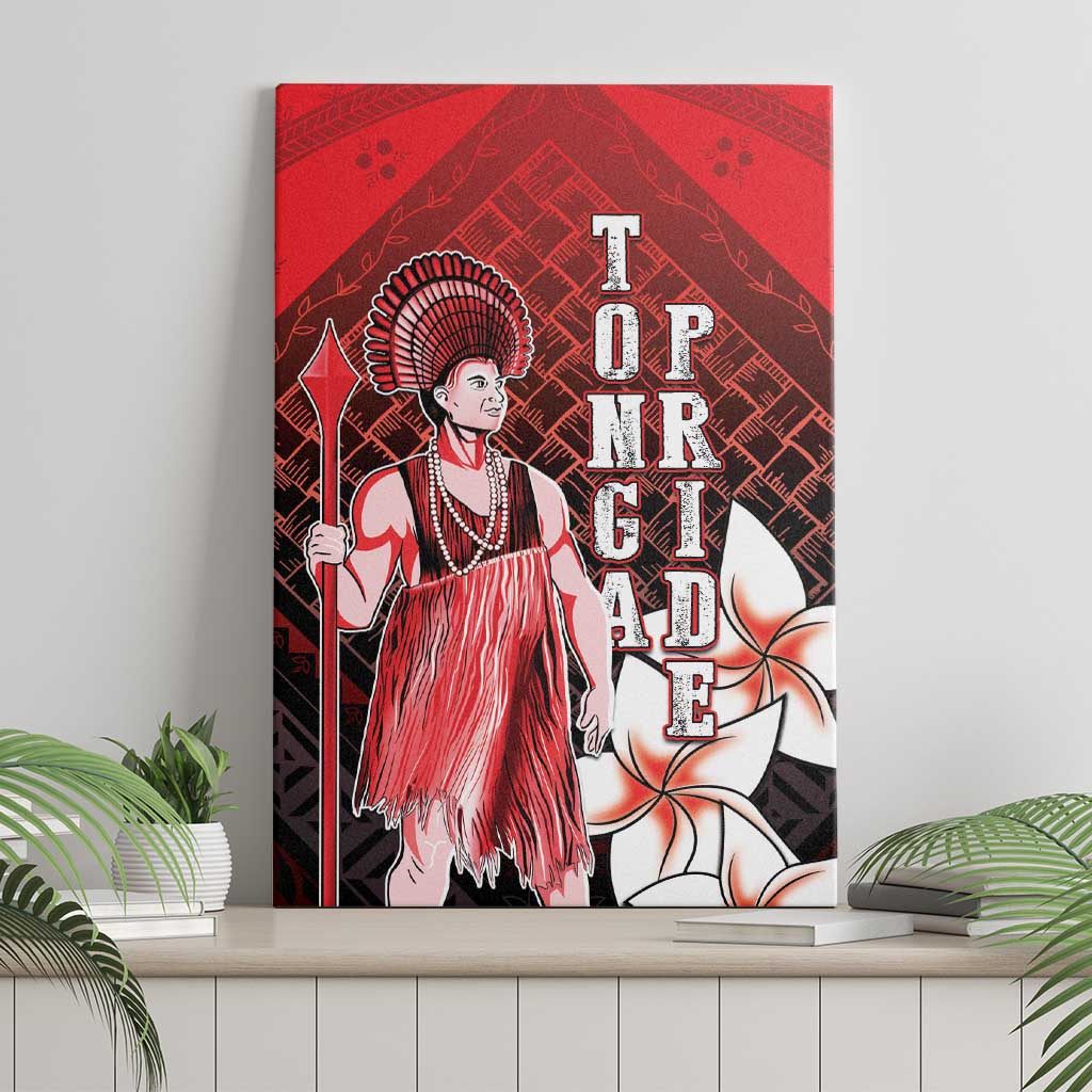 The First King Of Tonga Canvas Wall Art Tongan Pride