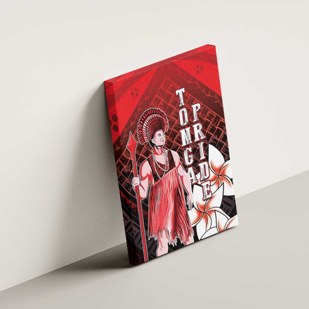 The First King Of Tonga Canvas Wall Art Tongan Pride