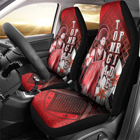 The First King Of Tonga Car Seat Cover Tongan Pride LT05 - Polynesian Pride