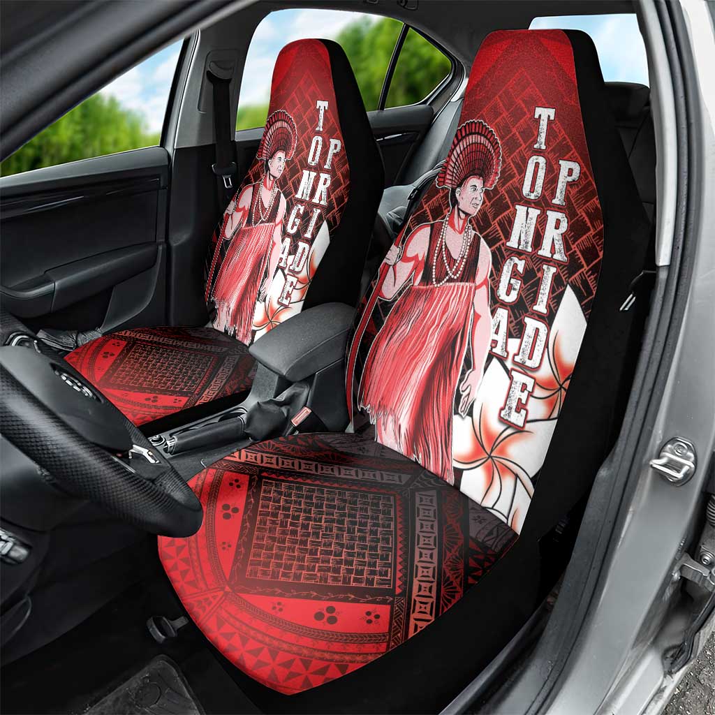 The First King Of Tonga Car Seat Cover Tongan Pride LT05 - Polynesian Pride