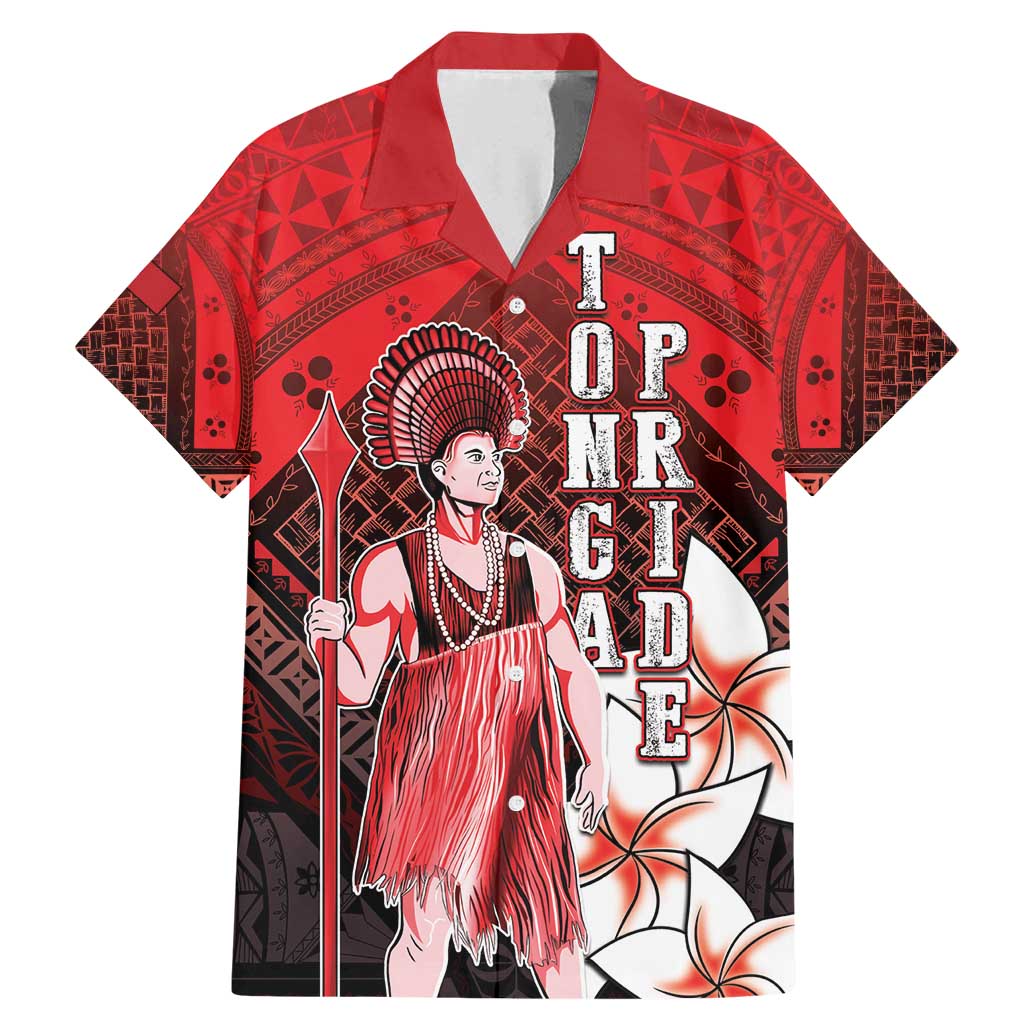 The First King Of Tonga Family Matching Mermaid Dress and Hawaiian Shirt Tongan Pride