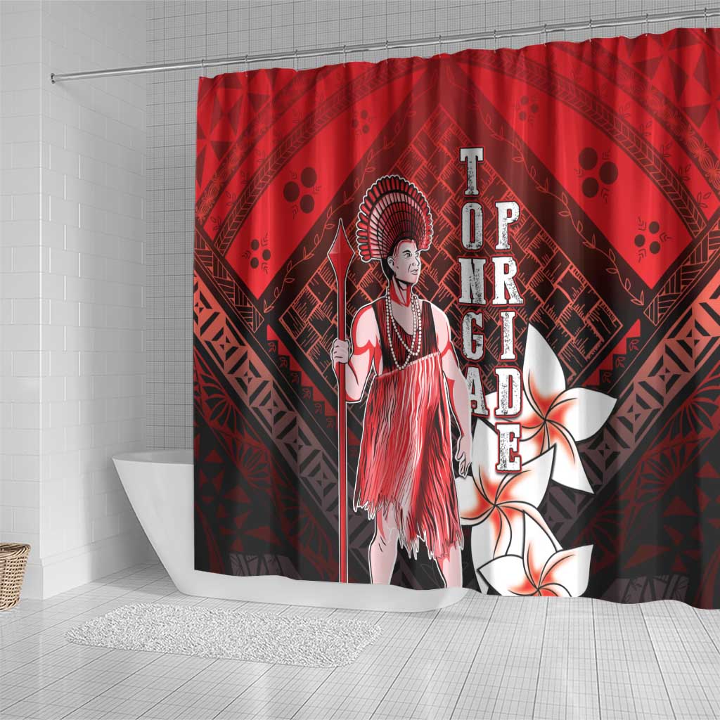 The First King Of Tonga Shower Curtain Tongan Pride