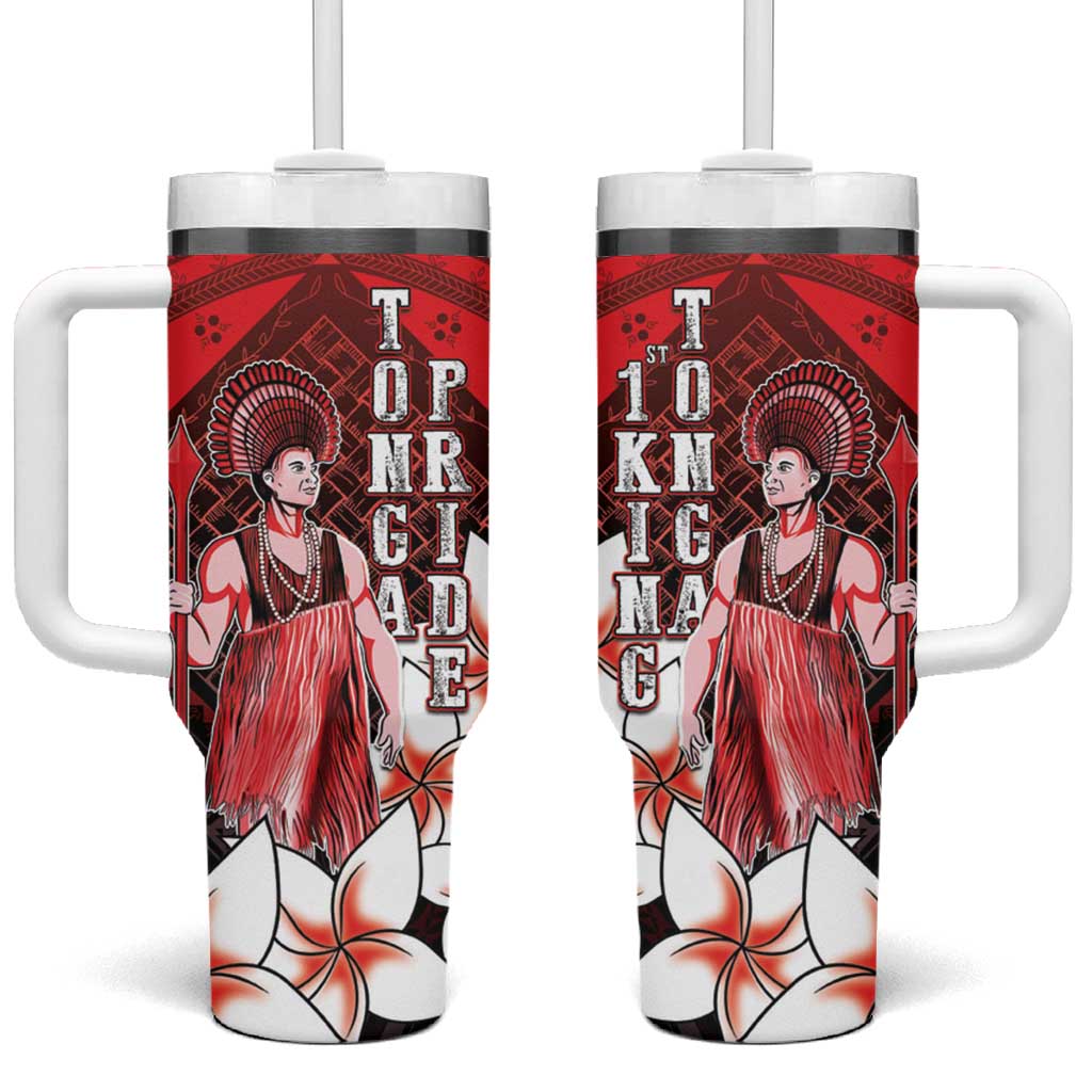 The First King Of Tonga Tumbler With Handle Tongan Pride
