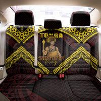 Tonga First King Back Car Seat Cover Ahoeitu Know Your Roots LT05 - Polynesian Pride
