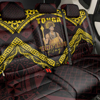 Tonga First King Back Car Seat Cover Ahoeitu Know Your Roots LT05 - Polynesian Pride