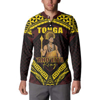 Tonga First King Button Sweatshirt Ahoeitu Know Your Roots
