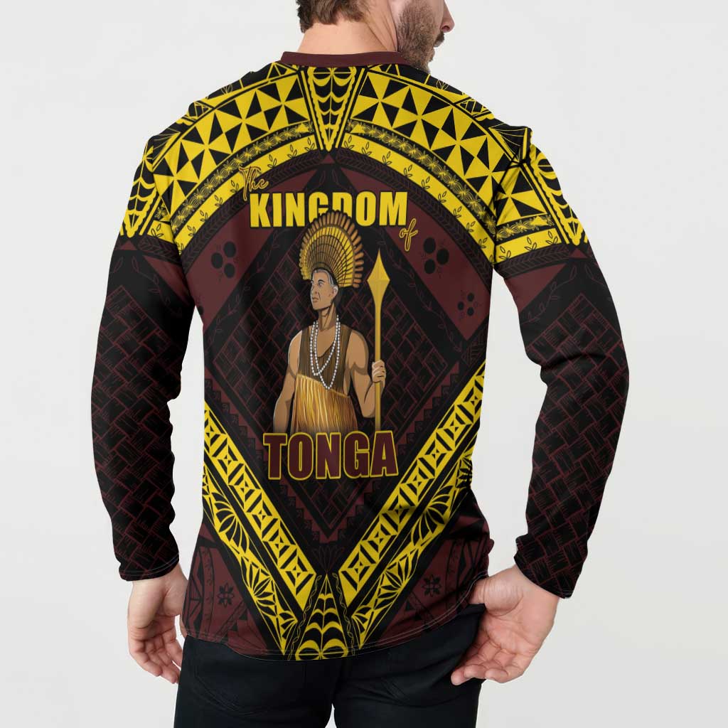 Tonga First King Button Sweatshirt Ahoeitu Know Your Roots