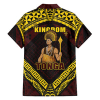Tonga First King Family Matching Long Sleeve Bodycon Dress and Hawaiian Shirt Ahoeitu Know Your Roots