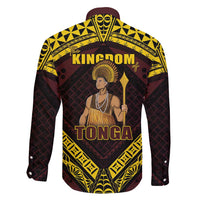 Tonga First King Family Matching Long Sleeve Bodycon Dress and Hawaiian Shirt Ahoeitu Know Your Roots