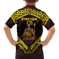 Tonga First King Kid Hawaiian Shirt Ahoeitu Know Your Roots