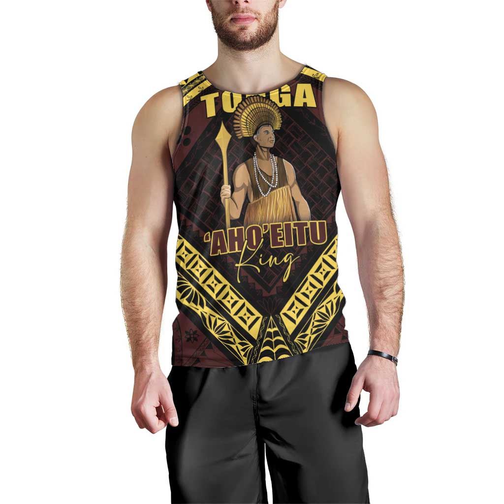 Tonga First King Men Tank Top Ahoeitu Know Your Roots