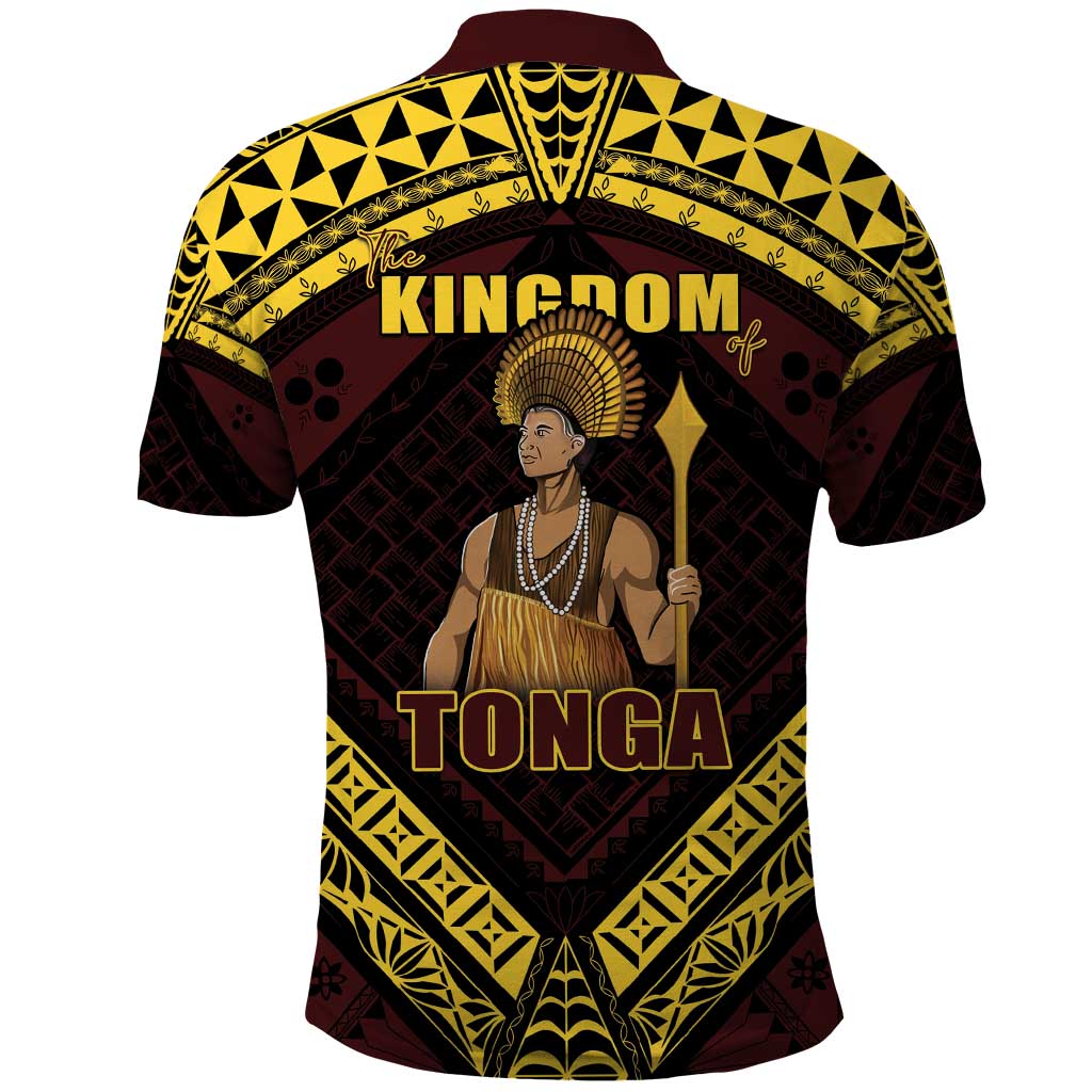 Tonga First King Polo Shirt Ahoeitu Know Your Roots LT05 - Polynesian Pride