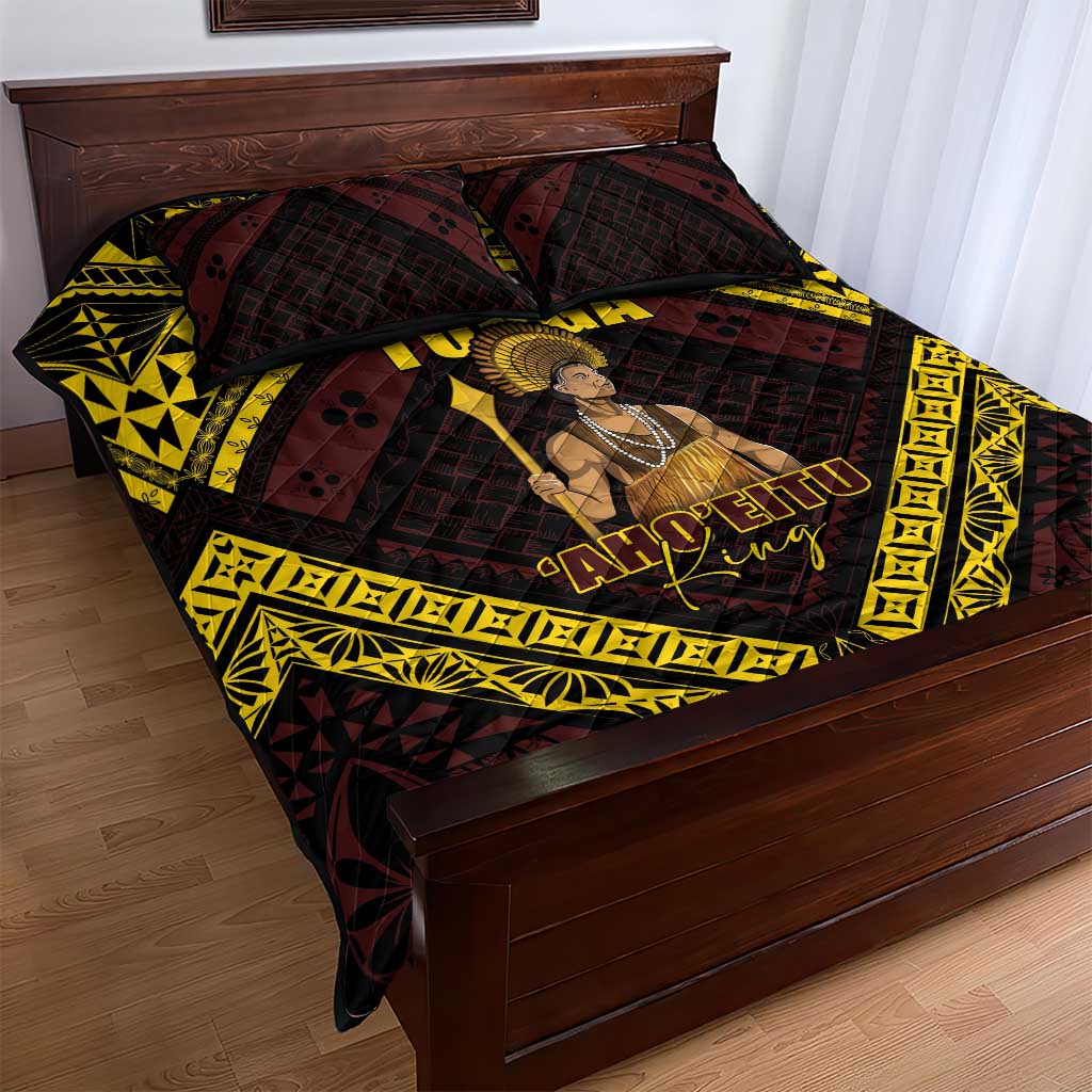 Tonga First King Quilt Bed Set Ahoeitu Know Your Roots LT05 - Polynesian Pride