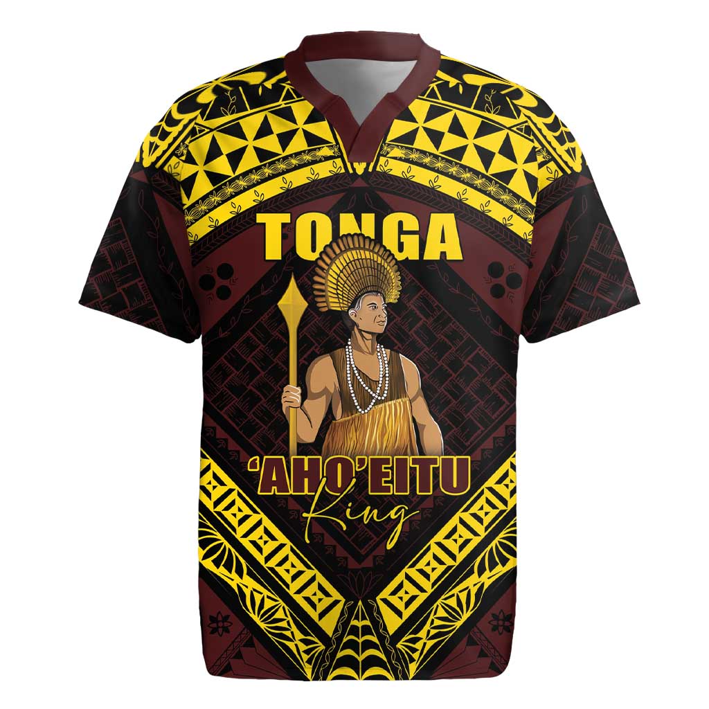 Tonga First King Rugby Jersey Ahoeitu Know Your Roots