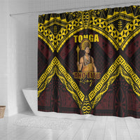 Tonga First King Shower Curtain Ahoeitu Know Your Roots