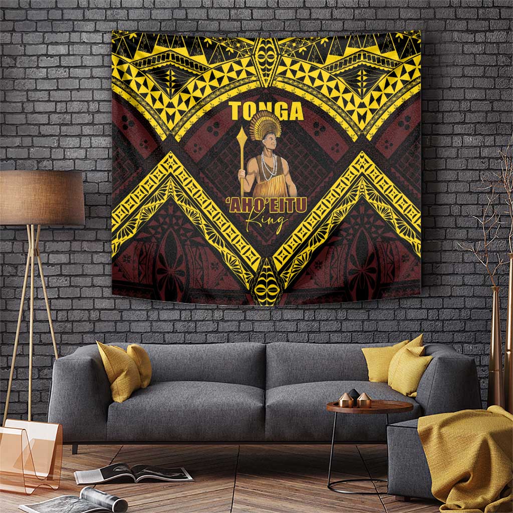 Tonga First King Tapestry Ahoeitu Know Your Roots