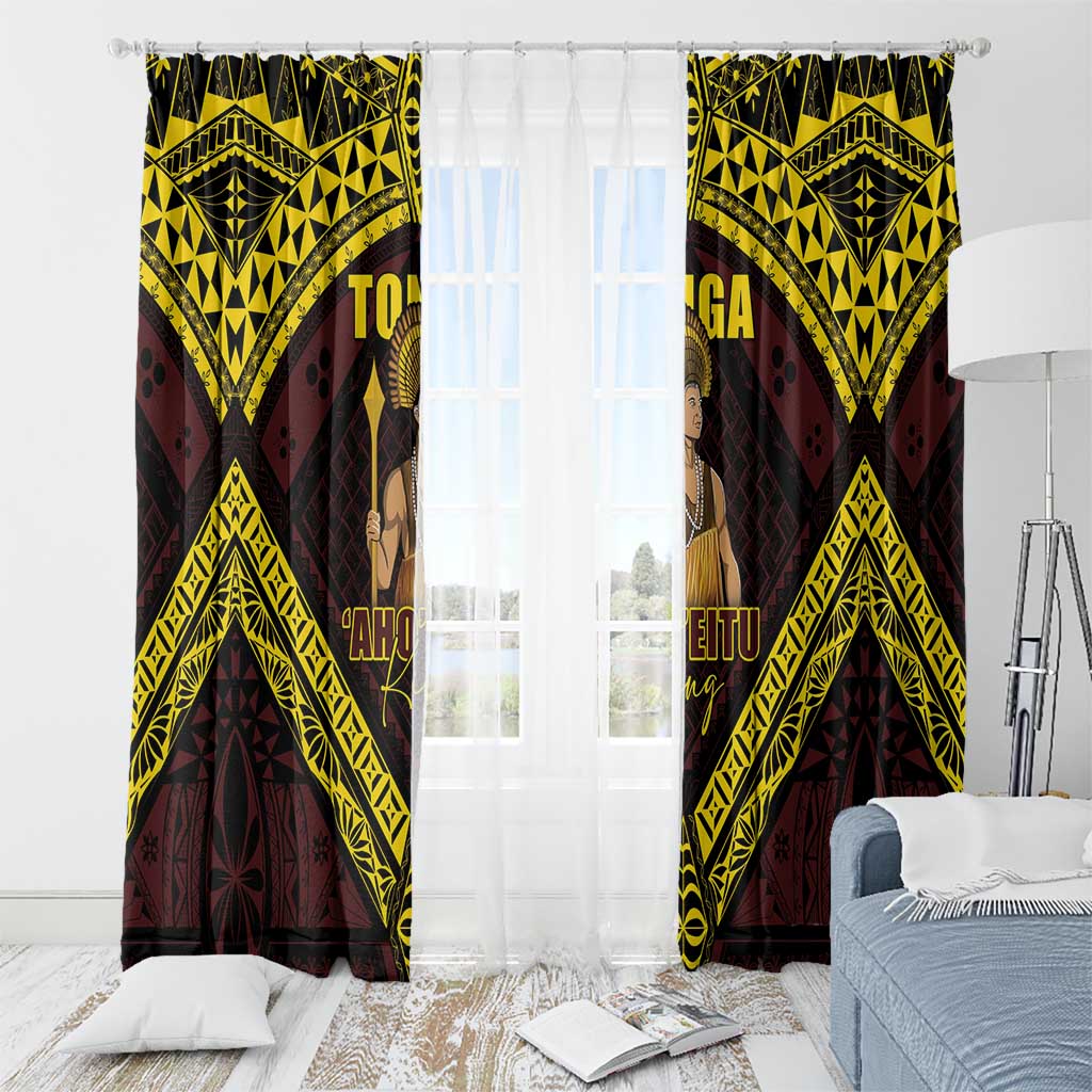 Tonga First King Window Curtain Ahoeitu Know Your Roots